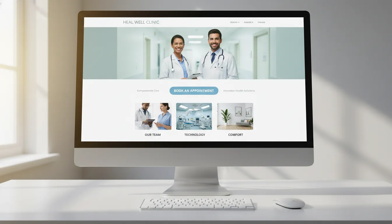 Clinic Website Design London: The Booking-First Blueprint for 2026