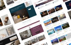 Website portfolio collage