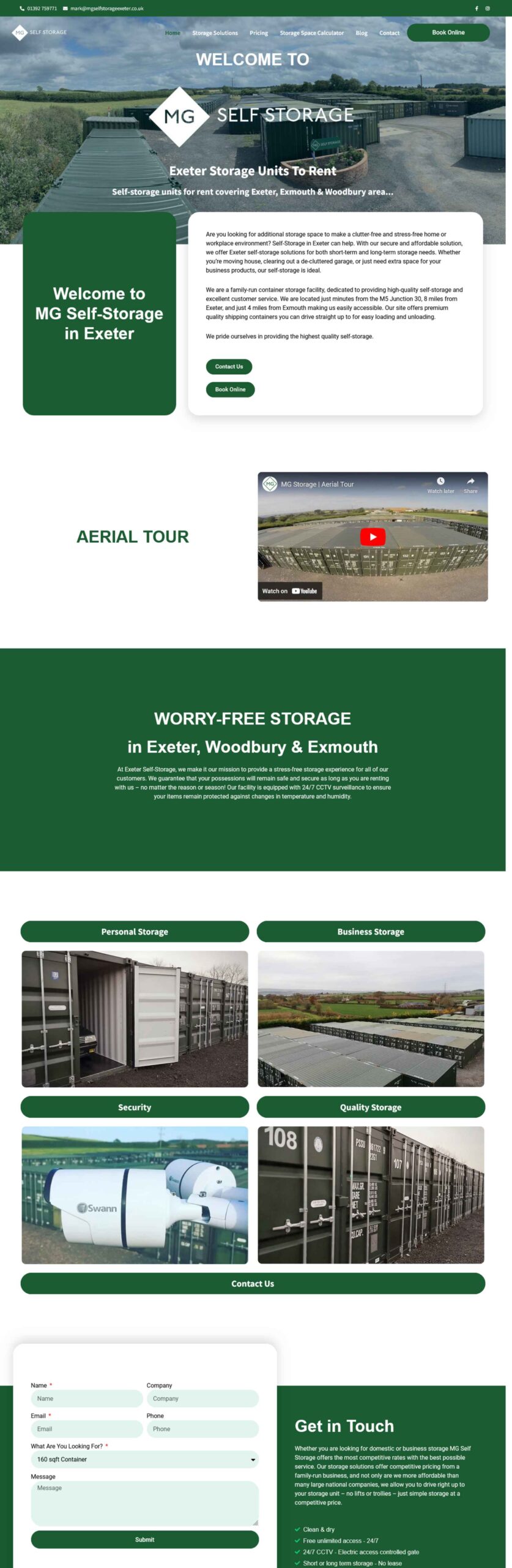 Personal brand website project