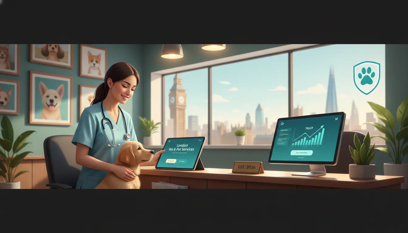 Vet & Pet Services Web Design London: Build Trust, Drive Appointments (2026)