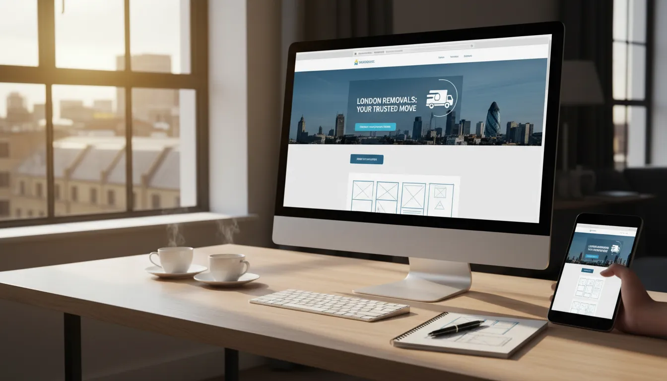 Web Design for Removal Companies in London: Build Trust & Get More Quotes
