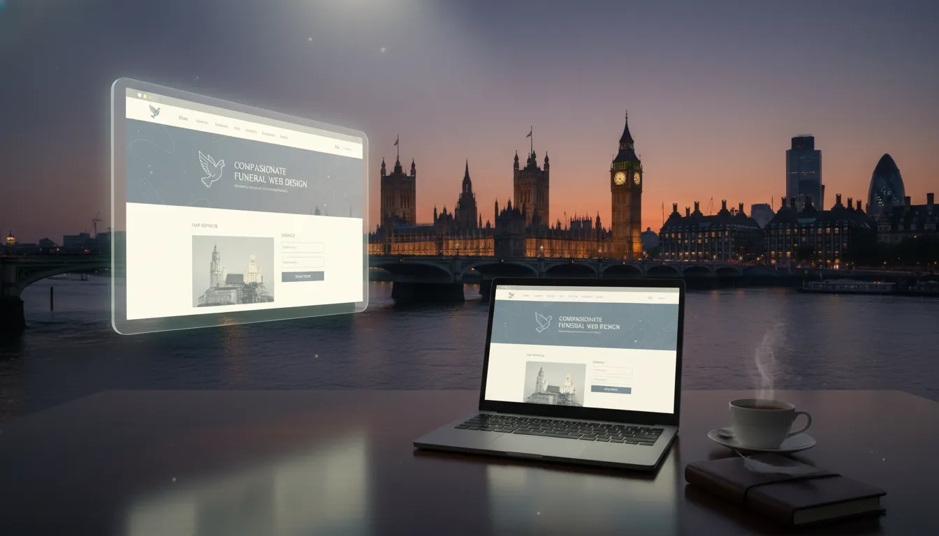 Web Design for Funeral Directors in London: Compassionate, Professional & Trust-Building Websites