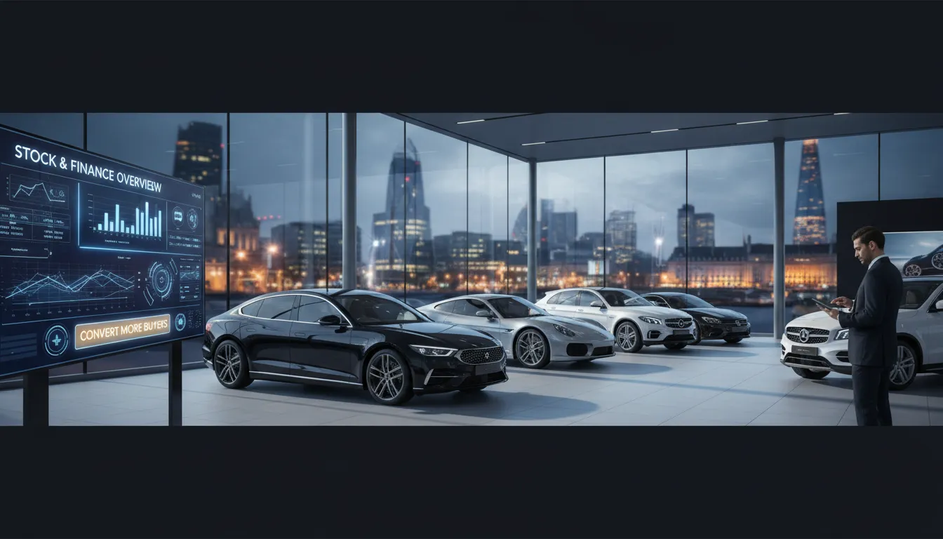 Car Dealership Web Design London: Stock & Finance Pages That Convert More Buyers