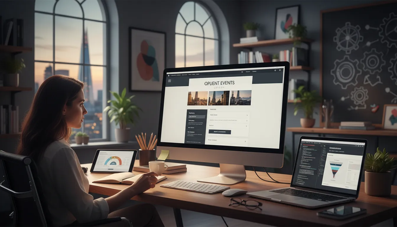 Event Planner Web Design London: Convert Enquiries into Bookings with Custom Websites