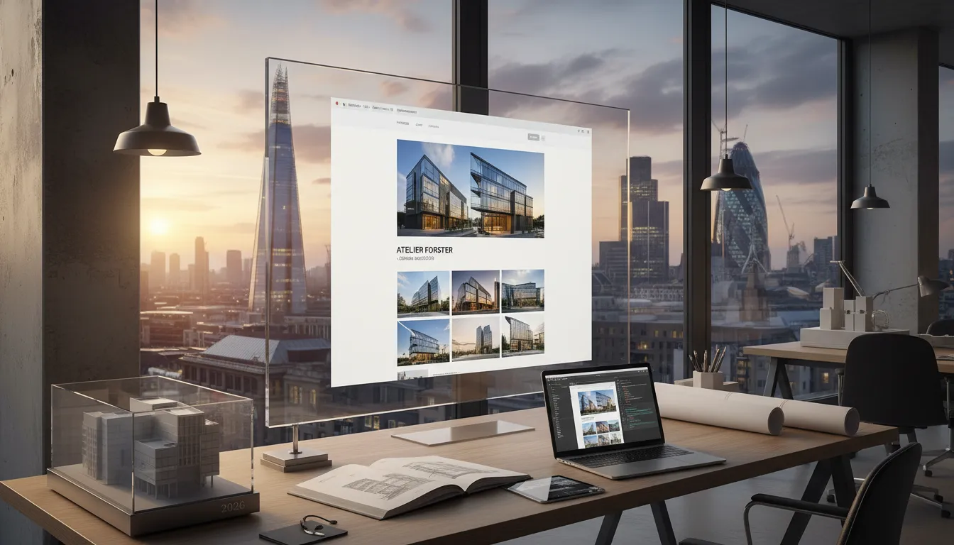 Web Design for Architects in London: Portfolio Sites That Win Commissions (2026)
